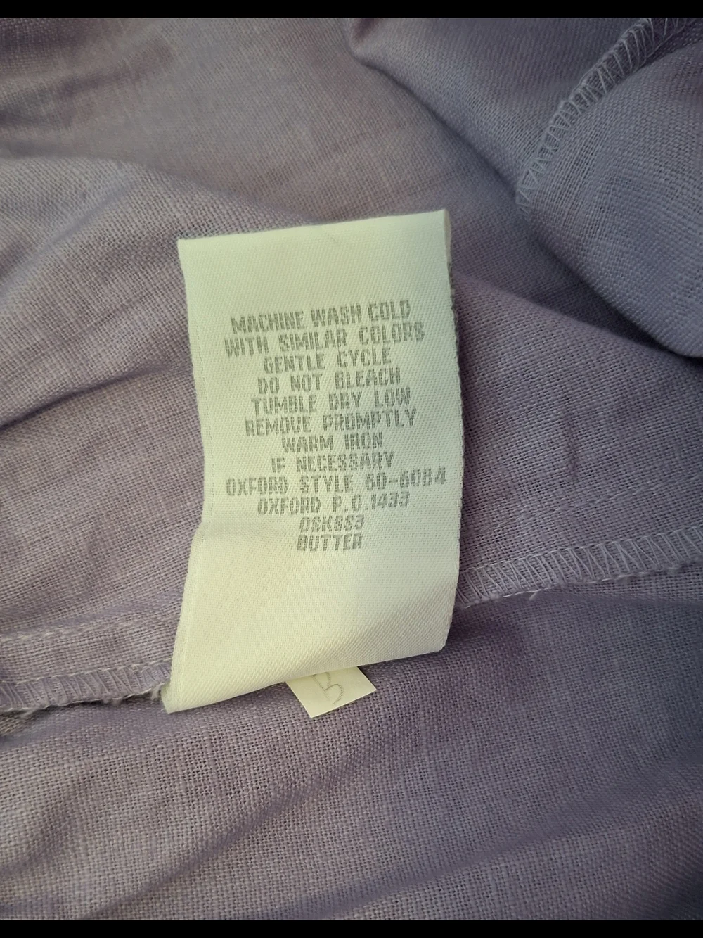 Lilac S/S Button Front Blouse And Matching Short Set